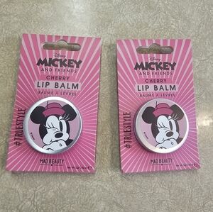 Disney Minnie Mouse Pink Cherry Lip Balm